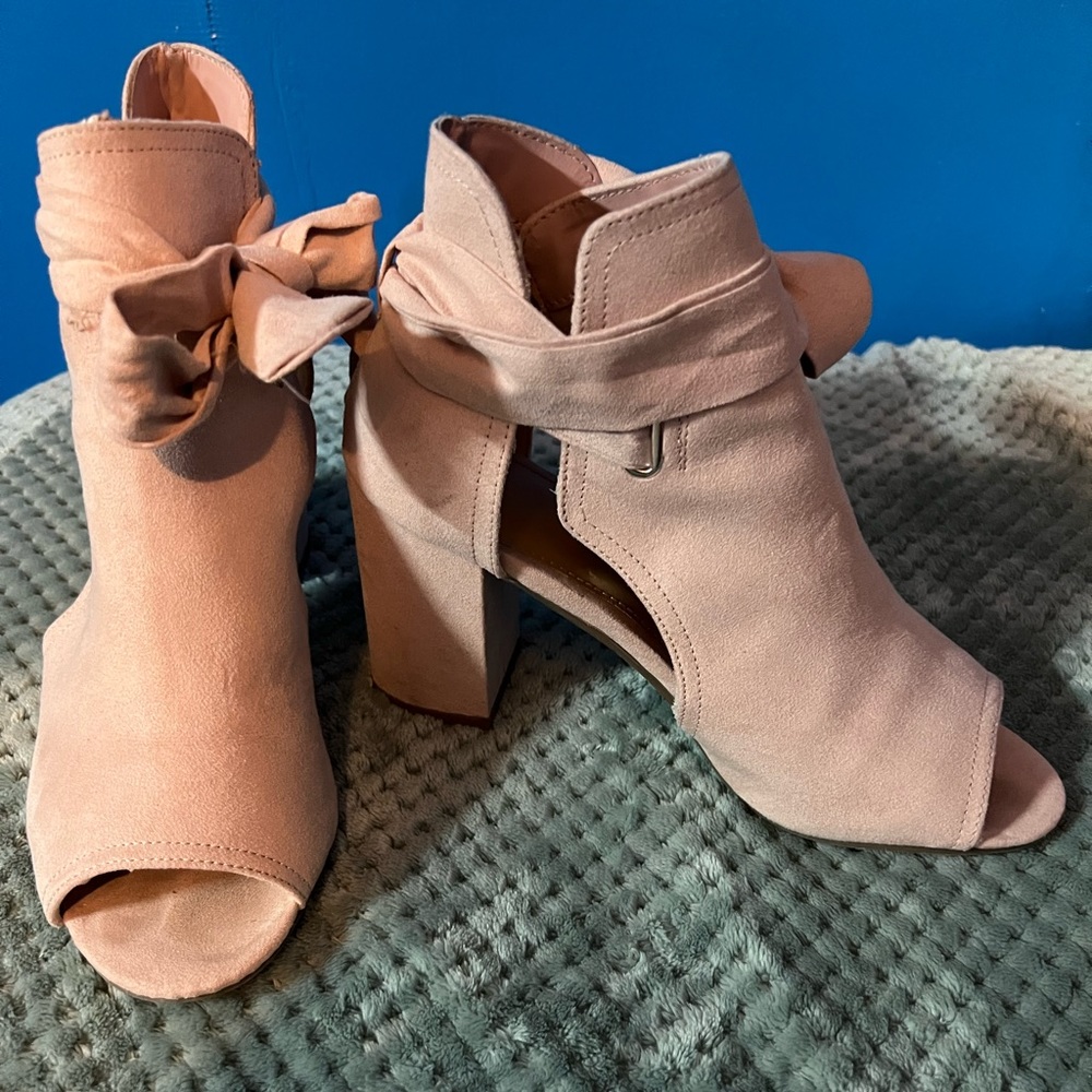 Just Fab Heeled Booties